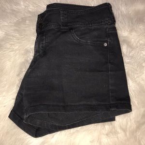 Black CP Jeans shorts